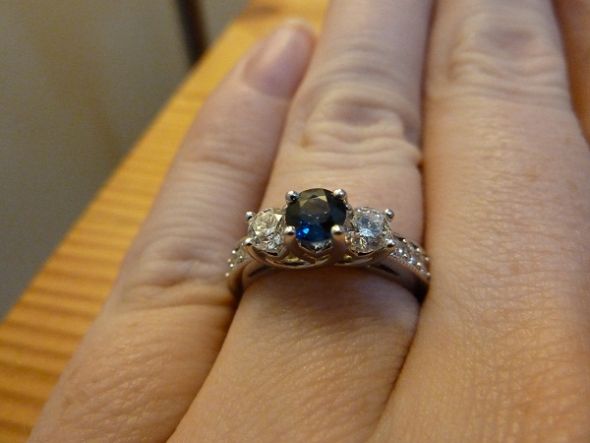 Show Me Your Sapphires! :  wedding sapphire sapphire ring porn sapphire engagement ring sapphire e ring Ring Small