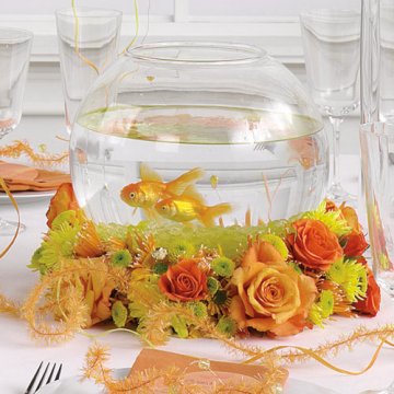 May I see your centerpieces please wedding Fish Bowl Centerpiece 02