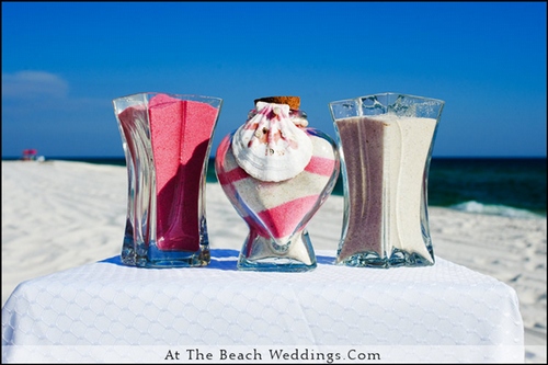 Anyone having or had a beach wedding around Gulf Shores Alabama?? : wedding beach wedding seashells water sand Lll