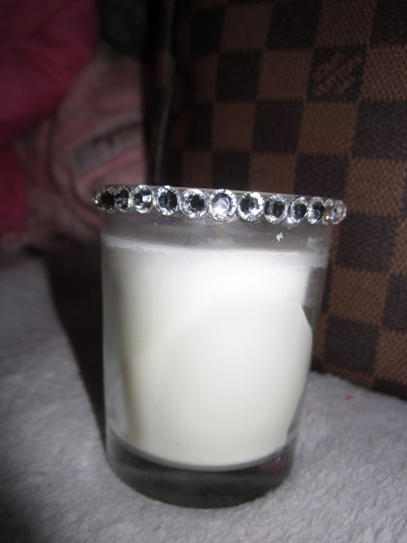 DIY VOTIVES for the tables