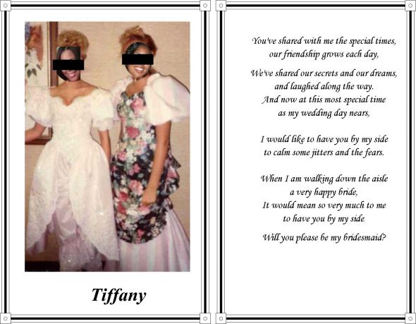 My Will you be my bridemaids cards :  wedding bridesmaids cards funny B1
