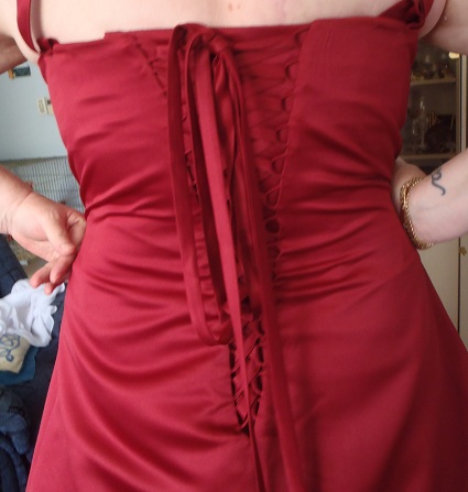 Corset laced from bottom to top? : wedding dress corset top style bow different Lacebackbottomtotop