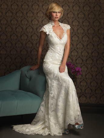 I got two Allure Dresses for My wedding! :  wedding allure c157 8764 Detail3 8764S
