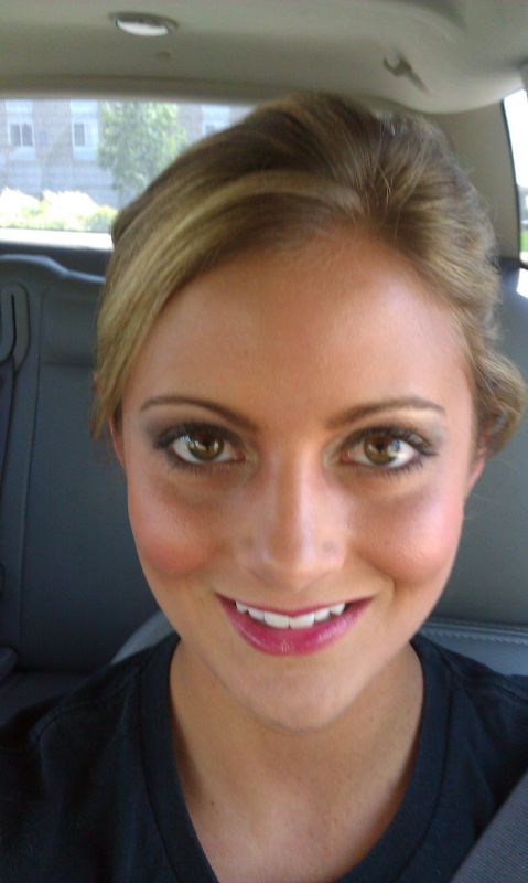 Make up trial today *pics* :  wedding IMAG0090