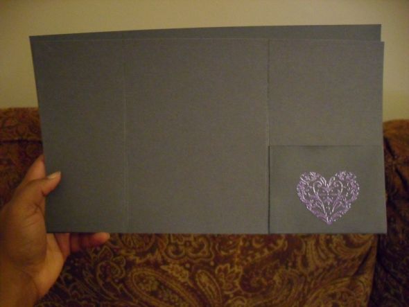 DIY Pocketfold Invites... Sigh!!!