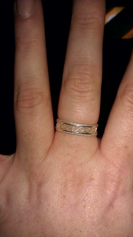 Promise Ring Bling (pic heavy) :  wedding promise ring Promise Ring