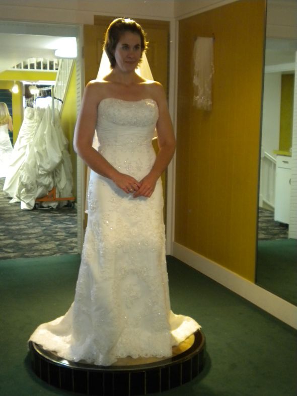 Said "YES" to the dress!