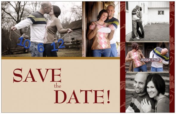 DIY Save the Date Postcards!
