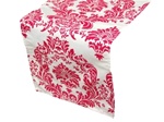 Help me with the Bridal party table!!! :  wedding pink damask decor help FLOCK RUN WHT FUSH 1
