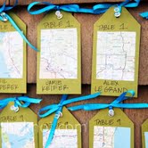 TABLE NAMES?!?! Please share you creative & fun ideas............ :  wedding table names table names table decor Map