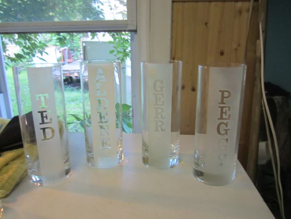 Memorial Candles :  wedding 013
