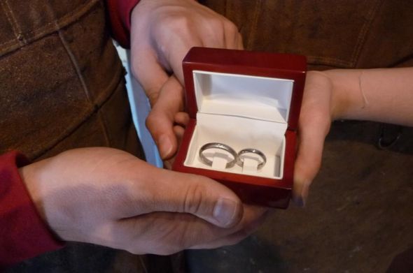 we made our own wedding rings (pic heavy) : wedding wedding ring workshop wedding ring wedding bands rings Ring12