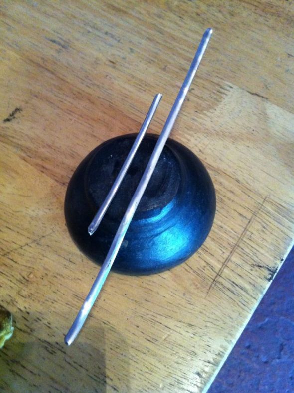 we made our own wedding rings (pic heavy) : wedding wedding ring workshop wedding ring wedding bands rings Ring7