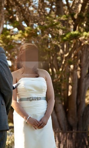 Plus size? Show us your dress! :  wedding plus size 1 dress fashion real brides curves Dress Front Pixel