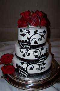 SHARE YOUR WEDDING COLOR SCHEME! :  wedding colors wedding pictures Cake9