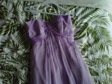 Brand New with Tags Orchid Color Sz 4 Belsoi Chiffon gown Bridesmaid Dress $140 :  wedding belsoi chiffon l2064 purple bridesmaids dress Bridal2