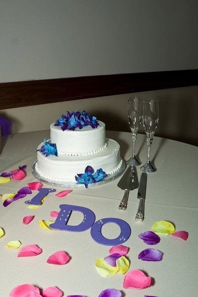 Galveston Island beach wedding - cak