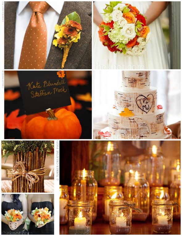 Share Your Colors wedding color theme october Wedding Ideas