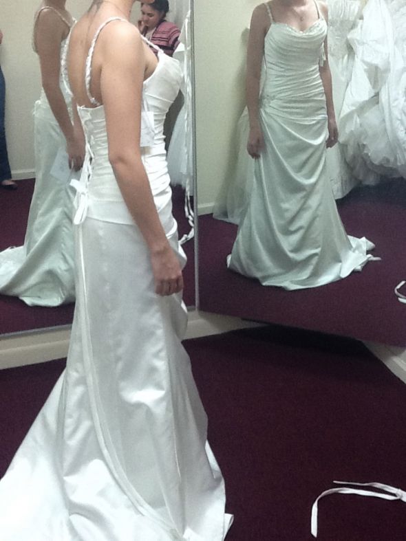 Here's my journey of dresses! Share yours! (Pic heavy) : wedding dress journey pic pics heavy plus size 1 weight loss curvy full figured 1 IMG 0034