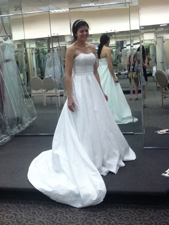 Here's my journey of dresses! Share yours! (Pic heavy) : wedding dress journey pic pics heavy plus size 1 weight loss curvy full figured 1 IMG 0100