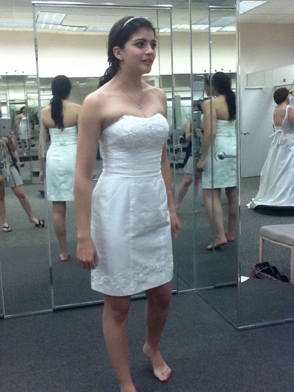 Here's my journey of dresses! Share yours! (Pic heavy) : wedding dress journey pic pics heavy plus size 1 weight loss curvy full figured 1 IMG 0103