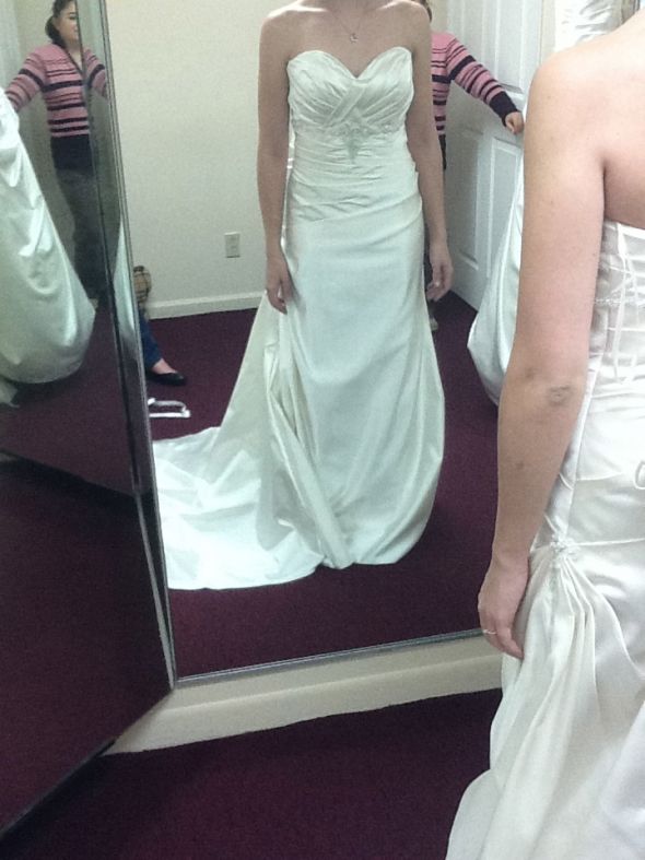 Here's my journey of dresses! Share yours! (Pic heavy) : wedding dress journey pic pics heavy plus size 1 weight loss curvy full figured 1 Wedding Dress5