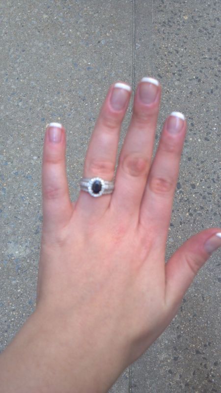 Thought on sapphires? :  wedding saaphire engagement rings Ring