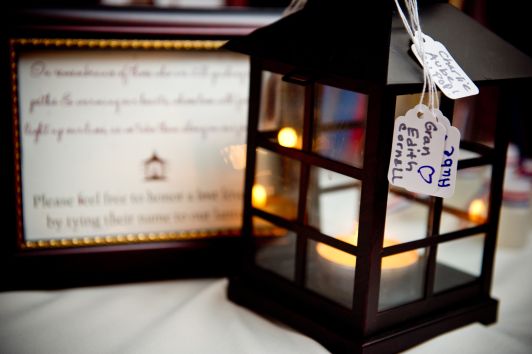 Honouring family members who have passed, can't travel : wedding grandparents honouring honoring Loved Ones Lantern