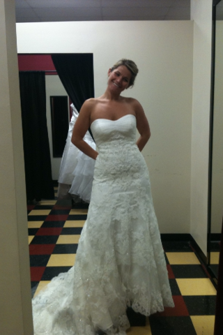 Pear-shaped ladies... What kind of dress did you get? :  wedding IMG 3056