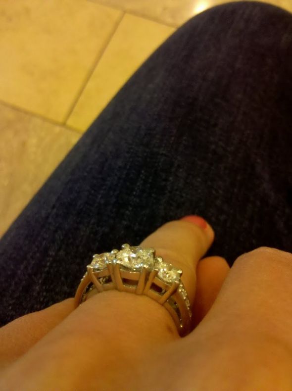 How much was PAID for your ring? :  wedding ring IMG 20110708 144926