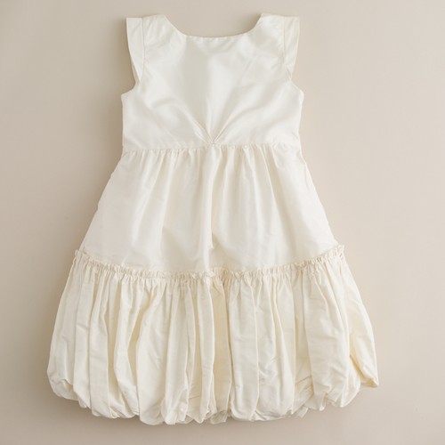 NEW J.CREW IVORY SILK DRESS - SIZE 8 :  wedding Server 1