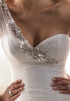 Help! How should I accessorize my Starla dress? :  wedding hair clip swarovski rhinestone bracelet crystals tiara starla sottero midgley Sottero Midgley Starla2