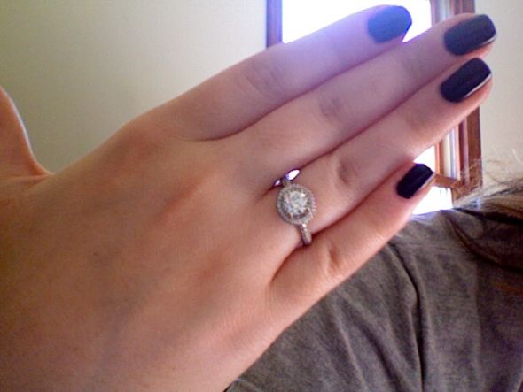 Show me your pretty rings with your pretty nails!!! :  wedding Photo 287