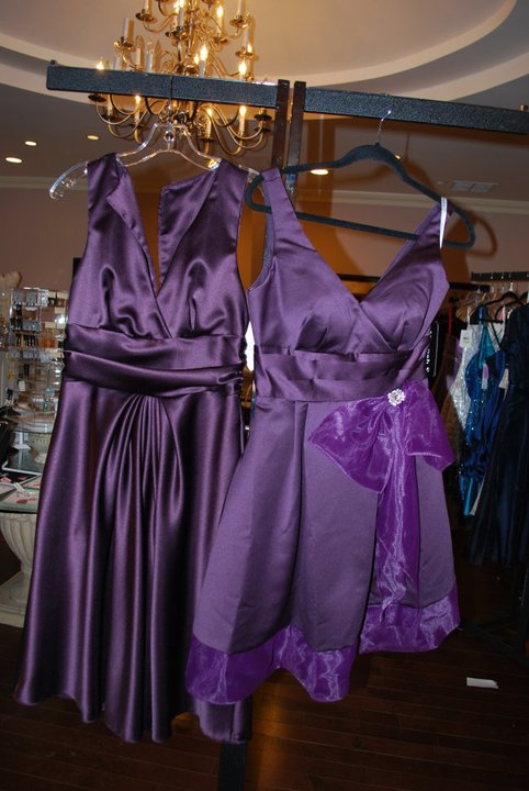 2 Purple BM Dresses wedding bridesmaid dress destination purple 