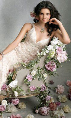 WANTED.. Lace Wedding Gown :  wedding lace dress mermaid ivory dress Jim Hjelm Ivory Lace Gown