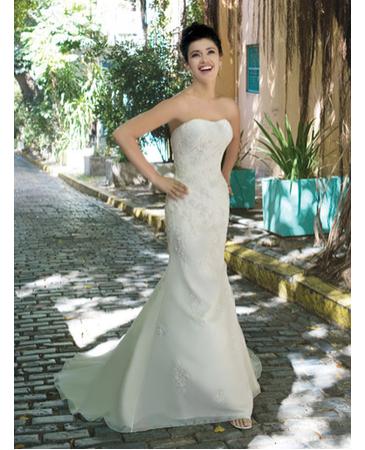 NWOT Demetrios 4271 Size 8 200 wedding demetrios wedding dress ivory 