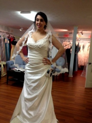 March Brides Dresses! Show it off :) :  wedding dress march wedding Photo2
