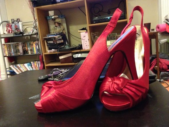 Red shoes
