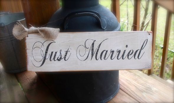 Start of my "Mr" & "Mrs" signs....