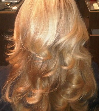 curls/waves day-to-day look :  wedding hair curls wavy hair style 268373 2224539135828 1318252801 32618692 2350836 N