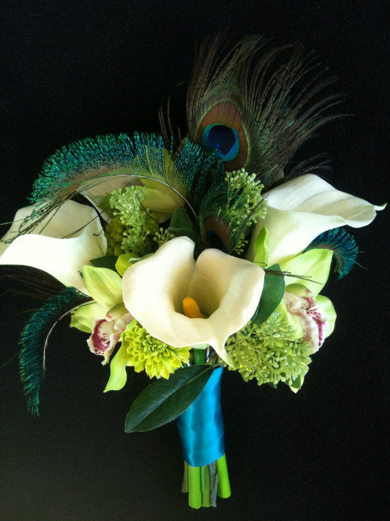 BouquetHELP wedding flowers bouquet help diy Bright Green Cymbidium