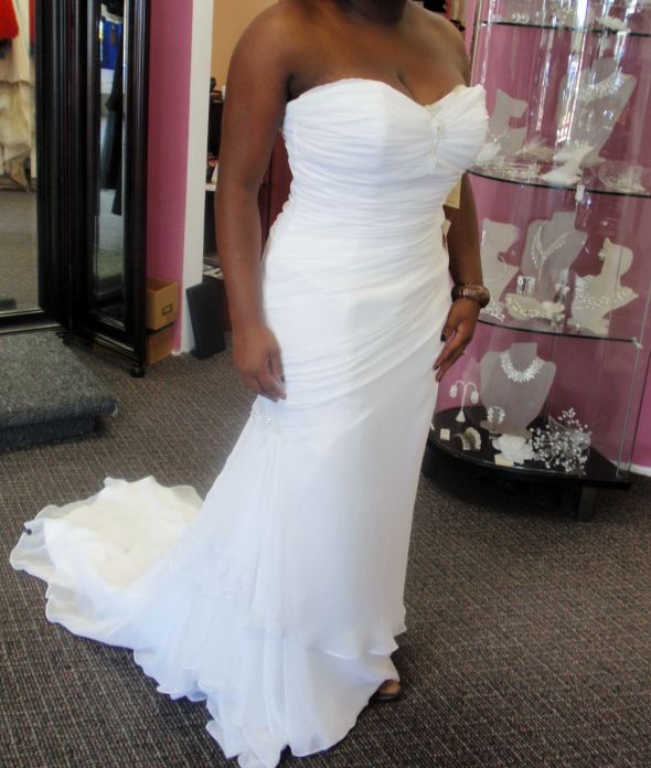 Budget Bees- Lets see your Dresses under $500 :  wedding budget dress cheap gown 1st Place Love It