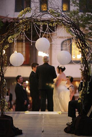 Can a DIY Wedding Arch be Made of Branches wedding arch diy ceremony