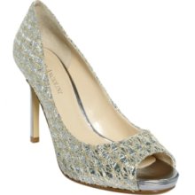 Have you seen any glittery peep toe heels? : wedding shoe glittery heel Maiven Cinderella