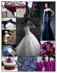 Colors? Purple and.... :  wedding colors purple winter wedding 2012 1 PurpleNavyBlushRed