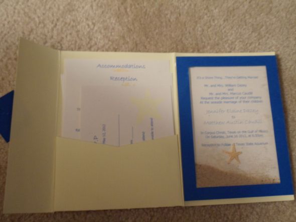 These are my DIY Sand Shaker Wedding Invitations for our Beach Wedding