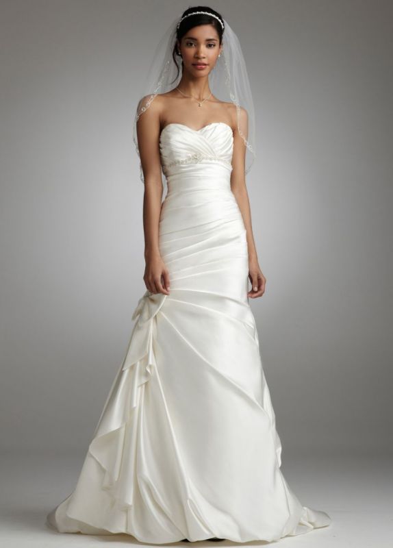 Crinoline? :  wedding crinoline dyed crinoline mermaid fit n flare 1 V3204