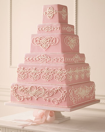 We picked our cake out yesterday wedding wedding cake pink celtic Wedding