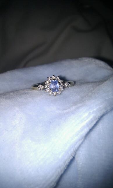 Oval Halo Engagement Ring :  wedding 314934 10150932252145145 7148510144 21422210 1689499834 N