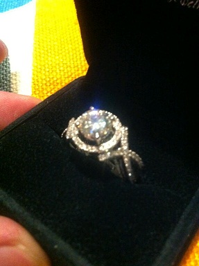 Which ring should I give my gf for her proposal in 2.5 weeks? Pics included. : wedding engagement ring pictures ering love romance proposals Ring2